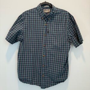 Duluth Trading  Short Sleeve Cotton Shirt size M
